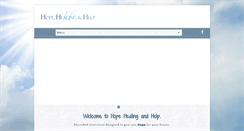 Desktop Screenshot of hopehealinghelp.com